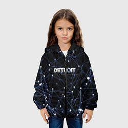 Куртка с капюшоном детская Detroit:Become Human Exclusive, цвет: 3D-черный — фото 2