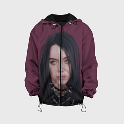 Куртка с капюшоном детская BILLIE EILISH, цвет: 3D-черный