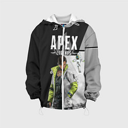 Куртка с капюшоном детская Apex Legends, цвет: 3D-белый