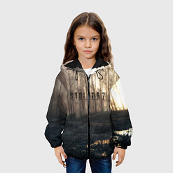 Куртка с капюшоном детская STALKER 2, цвет: 3D-черный — фото 2