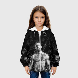 Куртка с капюшоном детская CONOR McGREGOR, цвет: 3D-белый — фото 2