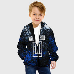 Куртка с капюшоном детская LINDEMANN, цвет: 3D-черный — фото 2