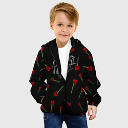 Куртка с капюшоном детская Payton Moormeier: TikTok, цвет: 3D-черный — фото 2