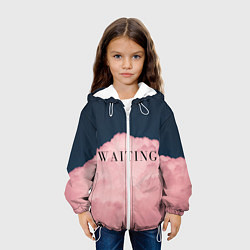 Куртка с капюшоном детская WAITING, цвет: 3D-белый — фото 2