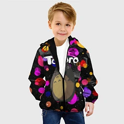 Куртка с капюшоном детская Totoro, цвет: 3D-черный — фото 2