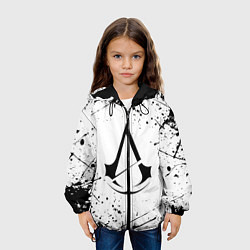 Куртка с капюшоном детская ASSASSINS CREED, цвет: 3D-черный — фото 2