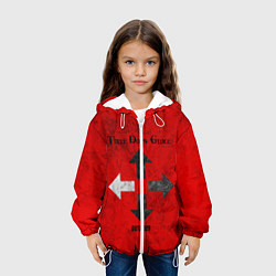Куртка с капюшоном детская Three Days Grace, цвет: 3D-белый — фото 2