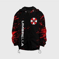 Куртка с капюшоном детская UMBRELLA CORPORATION, цвет: 3D-черный