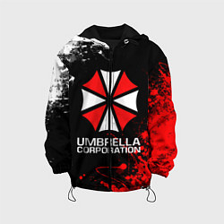 Куртка с капюшоном детская UMBRELLA CORPORATION, цвет: 3D-черный
