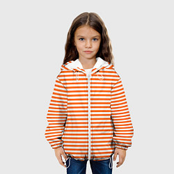 Куртка с капюшоном детская Тельняшка МЧС, цвет: 3D-белый — фото 2