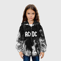 Куртка с капюшоном детская AC DC, цвет: 3D-черный — фото 2