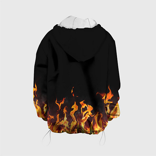 Детская куртка DEAD BY DAYLIGHT / 3D-Белый – фото 2