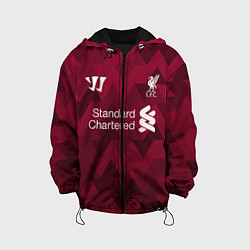 Куртка с капюшоном детская Liverpool, цвет: 3D-черный