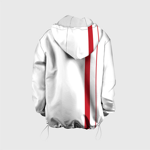 Детская куртка NISSAN GTR / 3D-Белый – фото 2