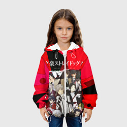 Куртка с капюшоном детская Bungou Stray Dogs, цвет: 3D-белый — фото 2