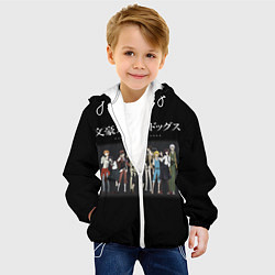 Куртка с капюшоном детская Bungou Stray Dogs, цвет: 3D-белый — фото 2