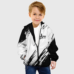 Куртка с капюшоном детская ASAP ROCKY, цвет: 3D-черный — фото 2