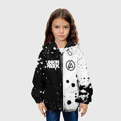 Куртка с капюшоном детская LINKIN PARK, цвет: 3D-черный — фото 2