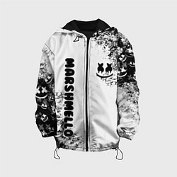 Куртка с капюшоном детская Marshmello, цвет: 3D-черный