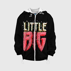 Куртка с капюшоном детская Little Big, цвет: 3D-белый