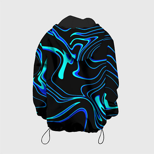 Детская куртка Абстракция / 3D-Черный – фото 2