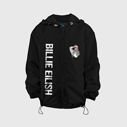 Куртка с капюшоном детская BILLIE EILISH, цвет: 3D-черный