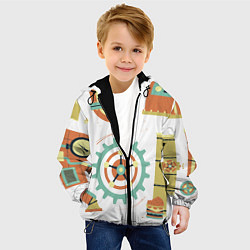 Куртка с капюшоном детская Скуби-Ду, цвет: 3D-черный — фото 2
