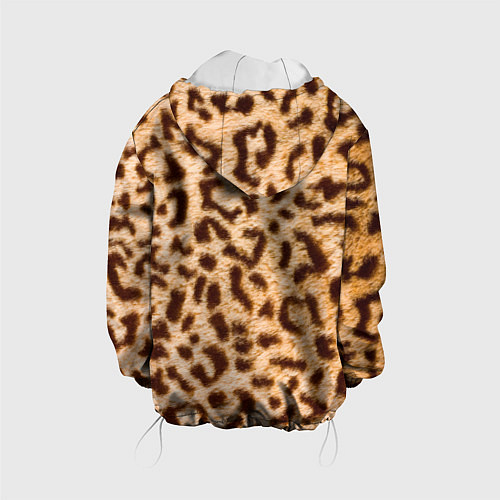 Детская куртка Леопард / 3D-Белый – фото 2