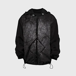 Куртка с капюшоном детская BLOODBORNE HUNTER, цвет: 3D-черный