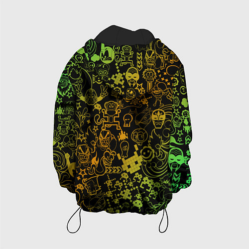 Детская куртка Игры / 3D-Черный – фото 2