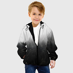 Куртка с капюшоном детская Лес, цвет: 3D-черный — фото 2