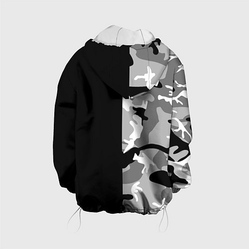 Детская куртка Пограничные Войска камуфляж / 3D-Белый – фото 2