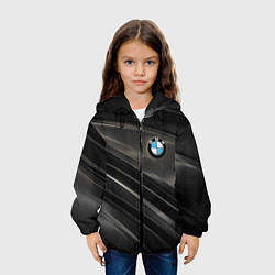 Куртка с капюшоном детская BMW, цвет: 3D-черный — фото 2