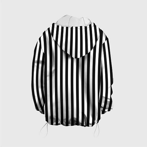 Детская куртка Пикси полосы / 3D-Белый – фото 2