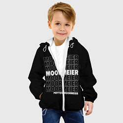 Куртка с капюшоном детская PAYTON MOORMEIER - ТИКТОК, цвет: 3D-белый — фото 2