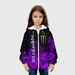 Куртка с капюшоном детская MONSTER ENERGY, цвет: 3D-белый — фото 2