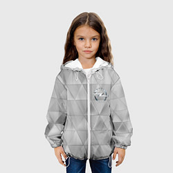 Куртка с капюшоном детская OPEL, цвет: 3D-белый — фото 2