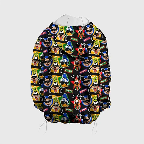 Детская куртка Микки Маус и Гуффи / 3D-Белый – фото 2