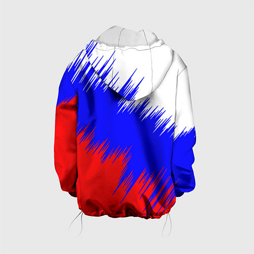 Детская куртка Россия / 3D-Белый – фото 2