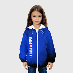 Куртка с капюшоном детская La Casa de Papel Z, цвет: 3D-белый — фото 2