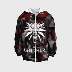 Куртка с капюшоном детская The Witcher, цвет: 3D-белый