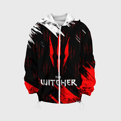 Куртка с капюшоном детская The Witcher, цвет: 3D-белый