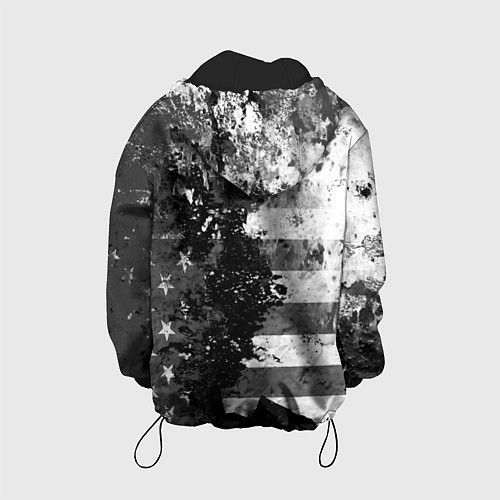 Детская куртка США / 3D-Черный – фото 2