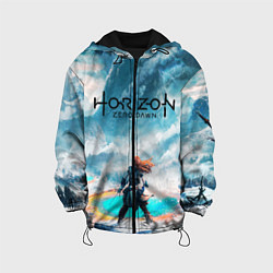 Куртка с капюшоном детская HORIZON ZERO DAWN, цвет: 3D-черный