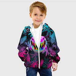 Куртка с капюшоном детская 6IX9INE 69, цвет: 3D-белый — фото 2