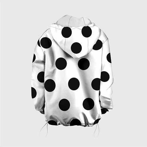 Детская куртка Горошeк / 3D-Белый – фото 2