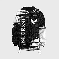 Куртка с капюшоном детская VALORANT ВАЛОРАНТ, цвет: 3D-черный