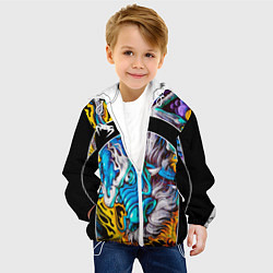 Куртка с капюшоном детская Venum, цвет: 3D-белый — фото 2