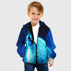 Куртка с капюшоном детская ВОЛЧИЙ ВОЙ D, цвет: 3D-черный — фото 2