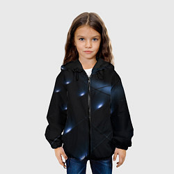 Куртка с капюшоном детская LIGHTING DARK, цвет: 3D-черный — фото 2